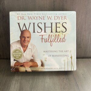 Dr. Wayne W Dyer Wishes Fulfilled 6-CD Audiobook Set Manifesting - NEW & Sealed
